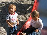 Avec Corentin le 2 Septembre 2007
